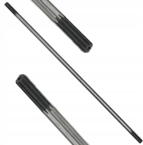 Asta di Trasmissione | per Motozappa | Lunghezza totale 33 cm | Diametro Ø9 mm | 9 Denti | Pezzo di Ricambio