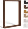 Bildershop-24 Schattenfugenrahmen FLEXI in Braun (matt) 50x100cm für Leinwandbilder und Keilrahmenbilder bis 4 cm Tiefe
