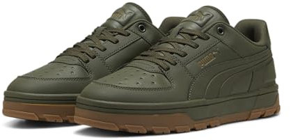 PUMA Erwachsene Caven 2.0 Abrupt Sneakers 40, Dark Olive Wild Willow Gum Green Beige