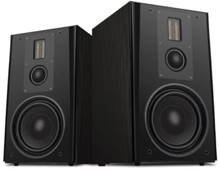 ZHCHAO High-Power 8-inch Speaker Three-Way Bookshelf Speaker Fever Hifi Audio Passive Home Theater Enthusiast Speaker