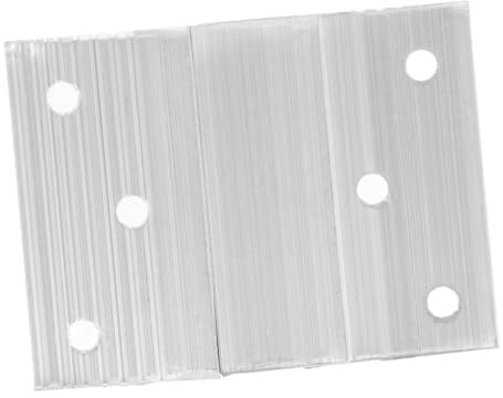 Bilderrahmen Aufhängehaken aus Aluminium, Silber, 2 Stück