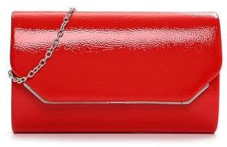 Tamaris Amalia Finish Clutch Bag Red