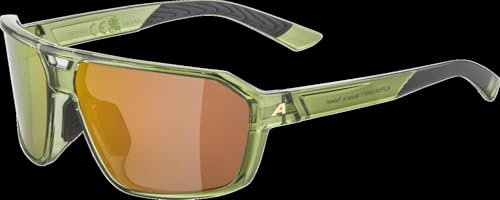 ALPINA Swift - Stylische Sonnenbrille für Erwachsene, green-transparent gloss
