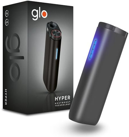 glo Hyper l'Alternativa alla Sigaretta, Intensità Superiore in un Design Essenziale, 2024, Colore Nero Grafite
