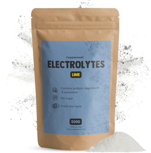 Cupplement Elektrolytpulver Zitrone Zuckerfrei 500 Gram - Energie