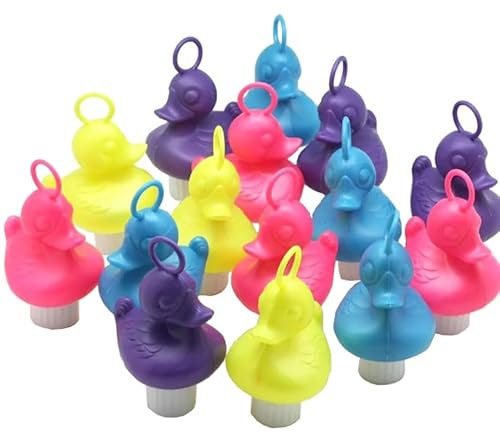 Lot de 24 - Canard Flottant pêche à la Ligne 11cm