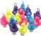 Lot de 24 - Canard Flottant pêche à la Ligne 11cm