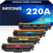 220A 220X Toner Mit Chip: für HP 220A Toner Set Kompatibel Color Laserjet Pro MFP 4302dw 4302fdw 4202dw 4202dn 4302fdn Schwarz Cyan Gelb Magenta, W2200A W2201A W2202A W2203A, 4PK