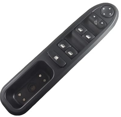 Interruptor Ventana Eléctrica Para Peugeot 407 2004 2005 2006 2007 2008 2009 2010 Elevalunas Interruptor Principal Panel Control Ventana Eléctrica 6554.ER 96468704XT 6554ER 6554 ER Ventana Interruptor
