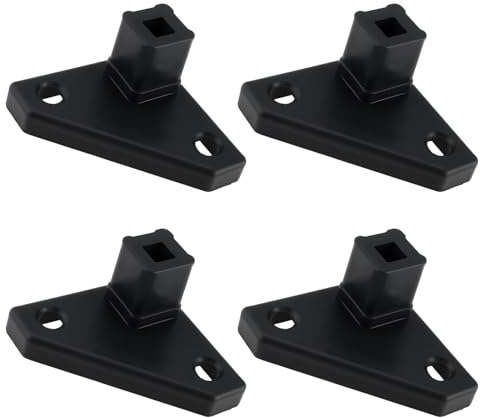 OTOTEC Pavillon-Fußhalterungen für Pop-Up-Zeltbeine, Unterstützung für ca. 20 mm Innenrohrstangen, 4 Stück
