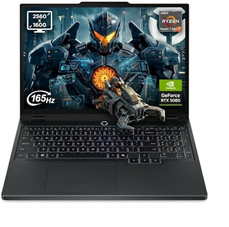 Lenovo Legion 5 15.1 WQXGA 165Hz Gaming Laptop, Intel i7-14700HX, GeForce RTX 5060 GDDR7, 16GB DDR5, 1TB SSD, 5.0MP Camera, Backlit Keyboard, Wi-Fi 7, Win11 Pro, Black, 512GB Docking Station Set
