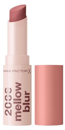 Max Factor Mellow Blur Lippenstift, 70 Rose Macaron, Lippenstift, weiche Unschärfe, sofortige Unschärfe, kissenweiche Lippen, aufbaubar, weiches Matt-Pigment, 3,5 g