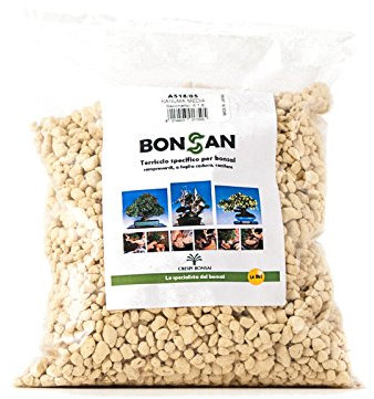 Crespi Bonsai A518/05 Terra Kanuma, Beige, 18x6x28 cm