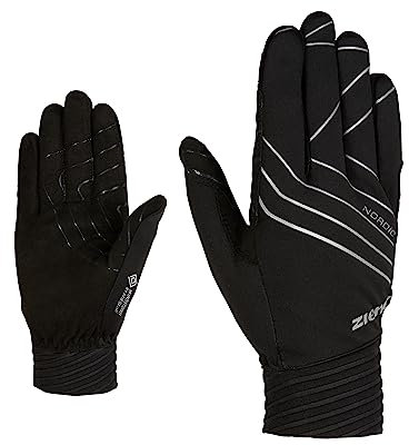 Ziener Erwachsene Langlauf/Nordic/Crosscountry-Handschuhe, Winddicht, Atmungsaktiv, Enganliegend UGO GTX INF Crosscountry, Black, 8, 808271