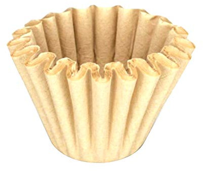 iSpchen Kaffeefilter Papier, Einwegkaffeemaschinensiebe, Zapfen Kaffeepapiere Korb Natürliche Kaffeefilterpapiere für Kaffeemaschinen 5CM / 1-4 Tassen#2