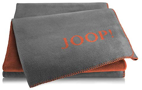Joop! Plaid Uni-Doubleface | Flannel-Rooibos - 150 x 200