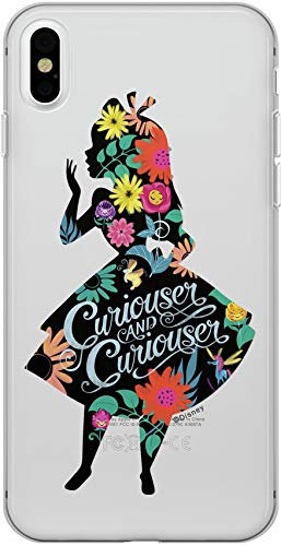 ERT GROUP mobile phone case for Apple Iphone X/XS original and officially Licensed Disney pattern Alice 002 optimally adapted to the shape of the mobile phone, partially transparent