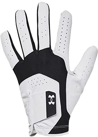 Under Armour Mens Full Finger Gloves Men's Ua Iso-Chill Golf Glove, Black, 1370277-001, LMD