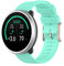 Compatibile con cinturini POLAR Unite/Ignite, accessori di ricambio in silicone per Smart Watch Polar Unite/Ignite e Acciaio inossidabile, colore: Verde menta