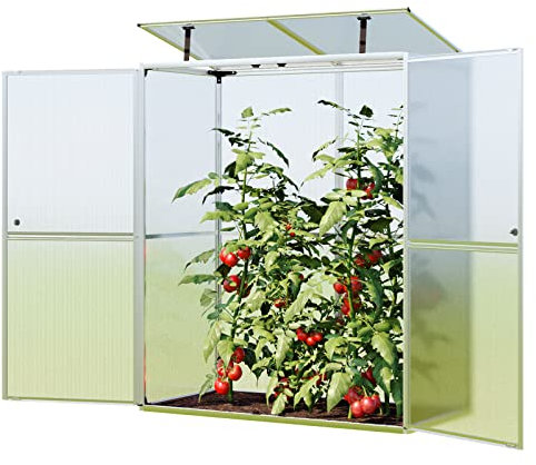 Serra per pomodori GFP Emma 147 x 76 x 173 cm, lastre in policarbonato isolanti da 8 mm