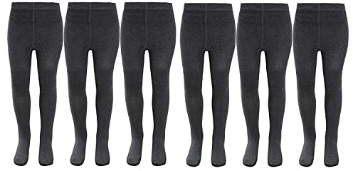 KAV Girls Tights - Simple and Smooth Cotton Tights for Children - Skin-Friendly Bottoms Tights for Everyday Casual Wear, Indoor and Outdoor