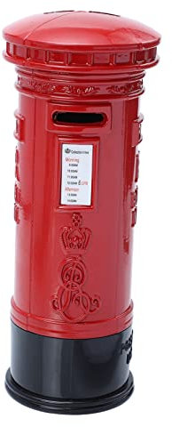 Toyvian Boîte Aux Lettres Élégante Et Pratique en Fer Style Rétro pour Garçons Et Filles