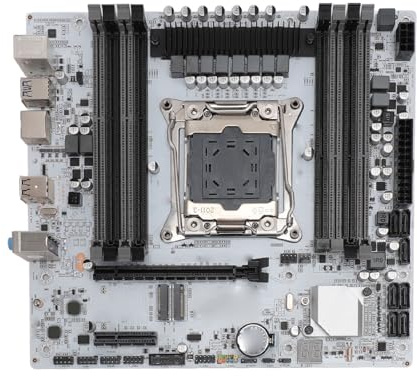 LGA 2011 V3 V4 Motherboard, X99E MAX DDR3 Computer PC Motherboard Unterstützung NVME M.2 Protokoll, PCIE3.0, SATA 3.0, USB 3.0, USB 2.0, 1000 Mbit/s, für Xeon CPU