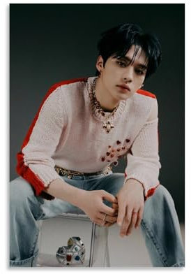 Stray Kids Maxident Musikposter, Albumcover, Poster, Bandposter, Retro-Poster, Schlafzimmer, Musikposter, Rapper, Poster, Wandkunst, Leinwandposter, Raumdekoration, ästhetische Poster, Druck,