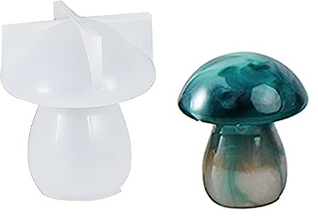VOCUE 3D-Pilz-Silikonform, Pilzharz, Pilz, Epoxidharz, Gießform für Seife, Heimdekoration, duftet