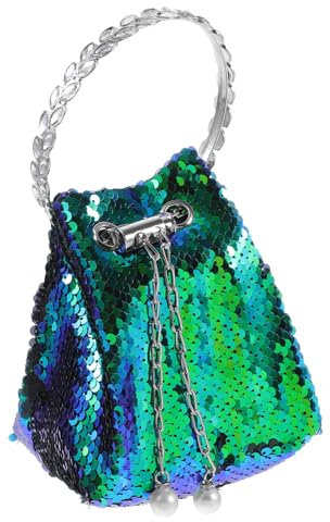 SOIMISS 2st Beuteltasche Mit Pailletten Frauentasche Blue