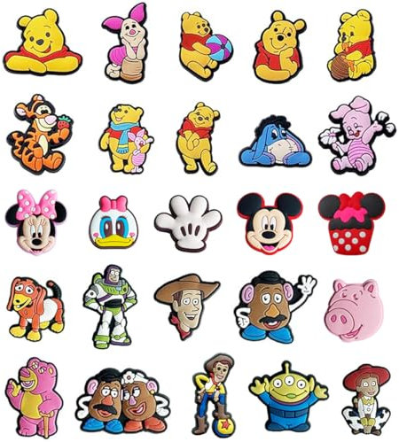 GSXNKK Cartoon Shoe Charms Decoration for Kids Boys Girls Men Women, DIY Shoe Charms Gifts For Party Birthday Gifts