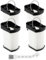 HUAREW 4 Piezas Filtro de Repuesto para Aspiradora de Mano Inalámbrica Shark WV270 WV270UK WV273UKT WandVac 2.0