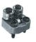 Oniissy Rear Guide Roller Kit, Band Saw Rear Guide Roller 42-28-0025 Band Saw for 2729-20, 6232-20 6238-20 Bandsaw, Metal Silver Replacement Part