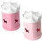 VICASKY 2pcs Box Creative Makeup Sponges Storage Box Dust Portable Sponge Egg Container Cute Design Durable Material for Women