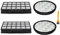 LVUPRTVH Filtro Lavabile, Compatibile con Rowenta, ZR006001 RO6921EA RO6941EA RO6951EA RO6954EA RO6984EA Filtro di Ricambio for Aspirapolvere
