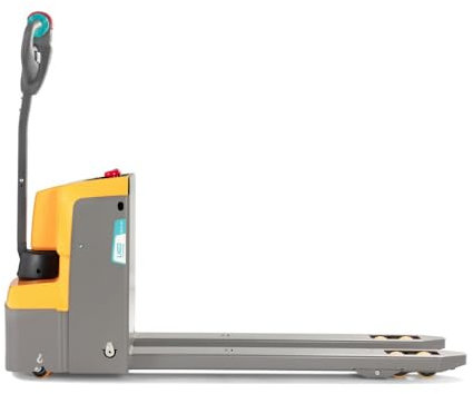 Jungheinrich Elektro-Hubwagen EJE | 1.300 kg Tragkraft | 1.150 mm Gabellänge | Lithium-Ionen-Batterie 24 V / 50 Ah | integriertes Ladegerät | LCD-Display | ideal für Dauerbetrieb | Hubwagen elektrisch