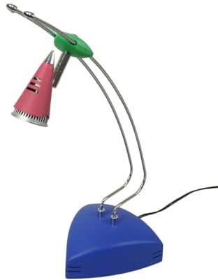Dapo LED-Tisch-Schreibtisch-Leuchte-Lampe Tischleuchte STELLA höhenverstellbar H:50cm, Fuß 17,5cm, bunt, inkl. LED MR16 5W, Kinder-Leuchte-Lampe