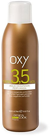 DESIGN LOOK OXY 3,5 VOL Eau oxygénée parfumée 1000 ML, Unique, Standard