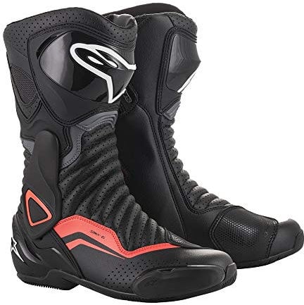 SMX-6 V2 TOURING BOOTS BLACK/RED 44