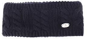 Stirnband Ohrwärmer Neckwarmer fluffy fleece Damen Navy