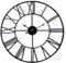 Casa Chic Wanduhr für Küche Wohnzimmer Badezimmer, Uhr Lautlos, Wanduhr Groß, Metall Uhren mit Quarz-Uhrwerk, Große Küchenuhren, Wand-Uhr Modern, Vintage Wanduhr ohne Tickgeräusche, Outdoor Uhr 73 cm