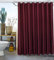 ufengke Tenda Doccia Vino Rosso con 12 Ganci,Colore Solido Tende per Doccia in Tessuto Impermeabile Resistente alla Muffa per Il Bagno,72 X 72(180X180cm)