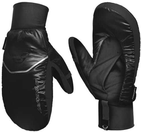 Dynafit Borax Primaloft Mitten Schwarz - Primaloft Warmer Leichter Fausthandschuh, Größe M - Farbe Black Out
