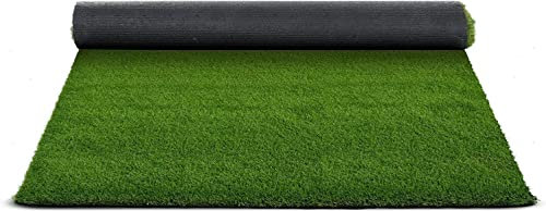 Floordirekt Premium Kunstrasen Tosca | Rasenteppich | Rollrasen | Polhöhe: 35 mm | Robust & UV-stabil | Kunststoffrasen | Garten-Rasen | Rasen für Balkon, Terrasse & Garten (100 x 1000 cm)