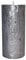 Kerze Deko Stumpenkerze Rustic metallic Silber 70 / 150