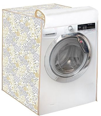 Funda Lavadora Exterior Impermeable - Funda Lavadora Carga Frontal - Funda para Lavadora Exterior Protector Lavadora Exterior - Funda Secadora Exterior Impermeable Cubre Lavadora Exterior