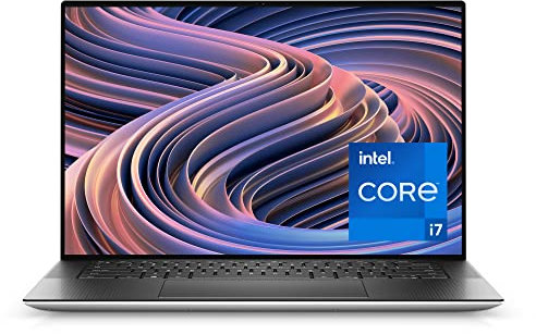 Dell XPS 15 (9510) Laptop | 15,6“ OLED 3,5K Touch 400nits Display | Intel Core i7-11800H Prozessor | 16 GB RAM | 512GB SSD | NVIDIA GeForce RTX 3050Ti | Windows 10 Home | QWERTZ Tastatur | Silver