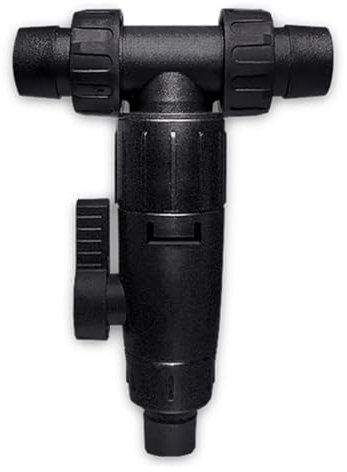 3-Way Valve, T Wasserwechsel Austauschanschluss, 3-Wege-Wasserdurchflussregelventil für Aquarien 12 mm/16 mm