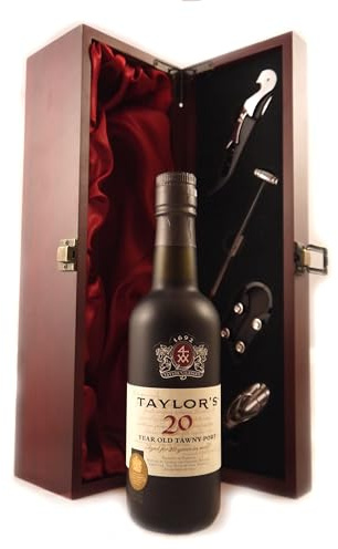 Taylor 20 year old Tawny Port 2005 37.5cl presented in a wooden box 1 x 375ml