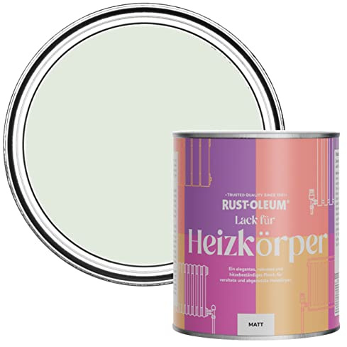 Rust-Oleum Green Radiator Paint in Matt Finish - Sage Mist 750ml